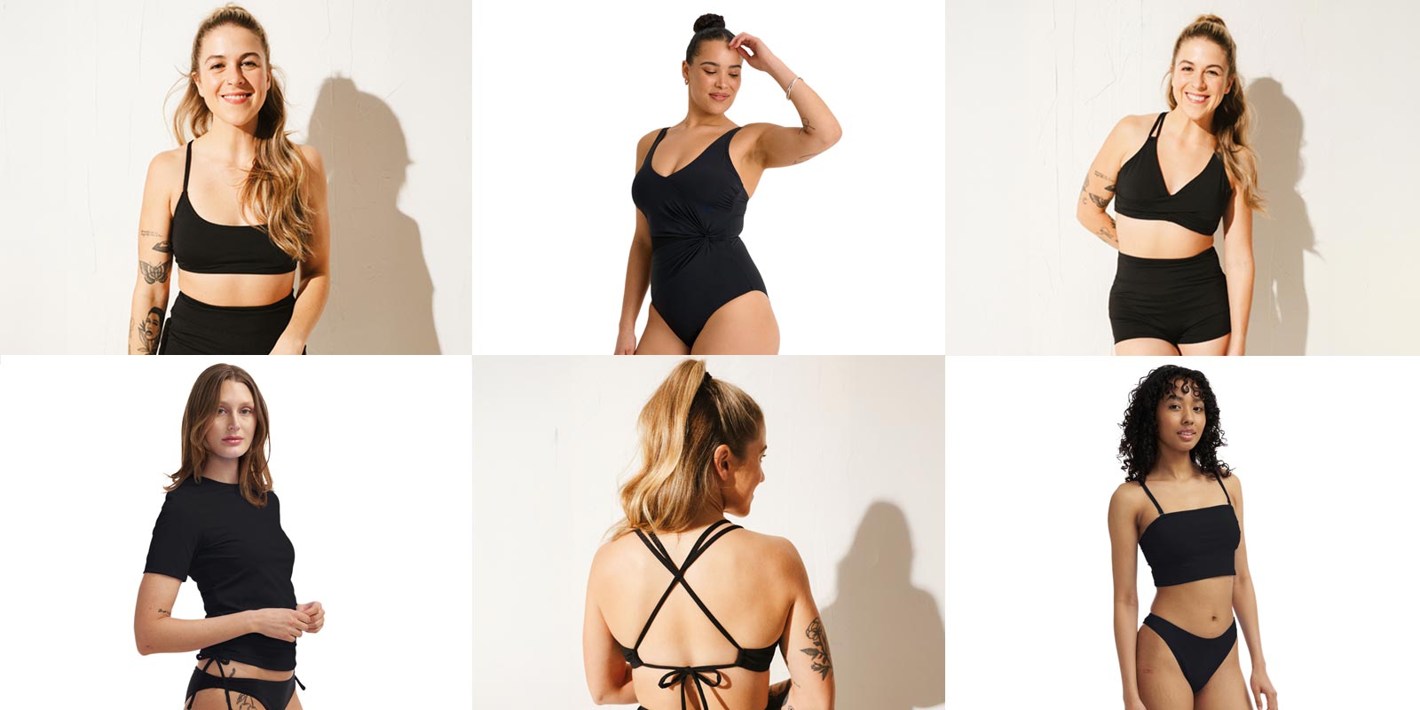 Maillots de bain noirs